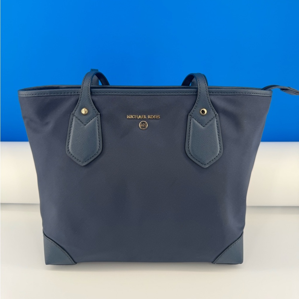 Michael Kors Eva Small Nylon Gabardine Tote - Picture 3 of 12